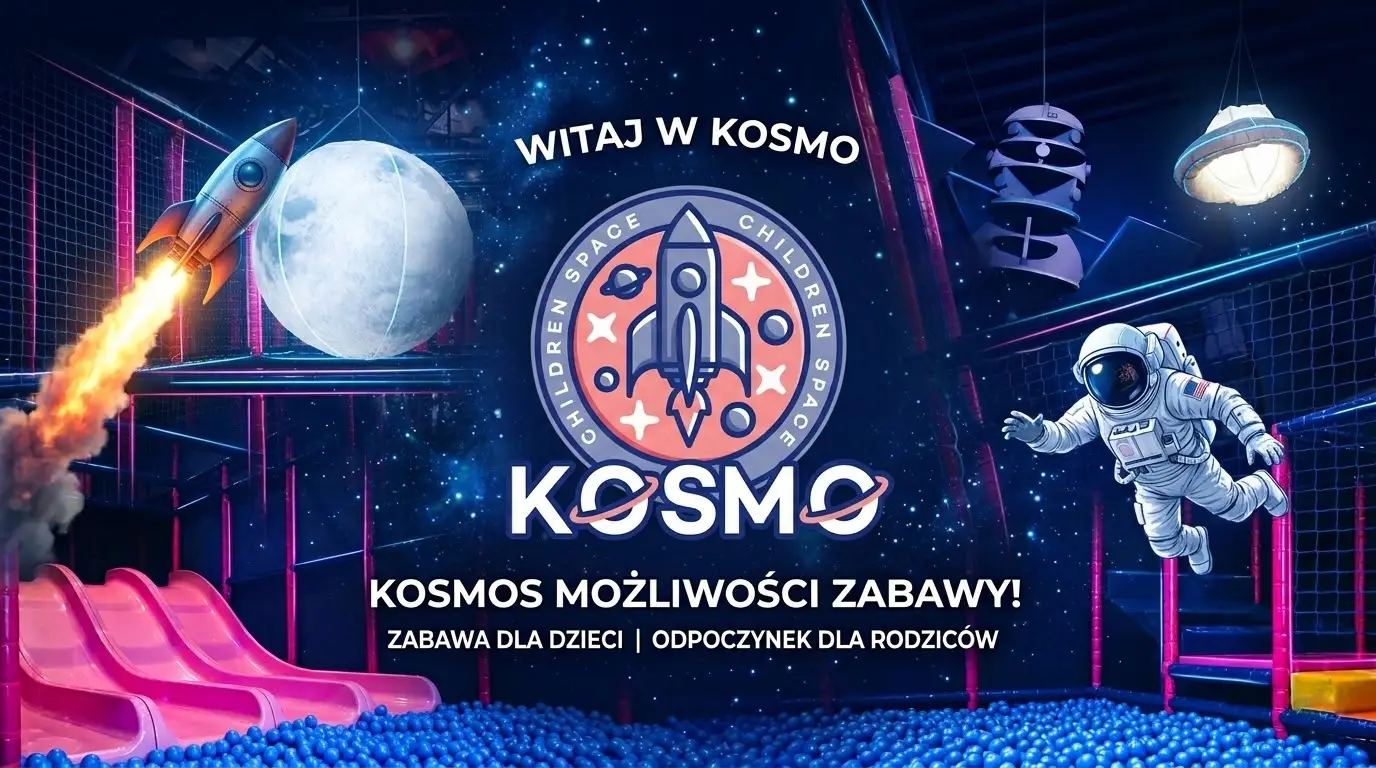 Kosmiczna zabawa w sali zabaw KOSMO we Wroclawiu